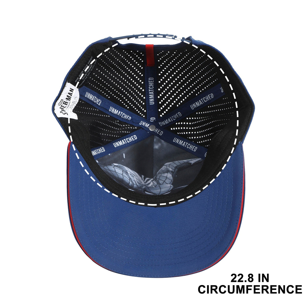 Marvel Games Rubber Patch Structured Baseball Cap for Adults