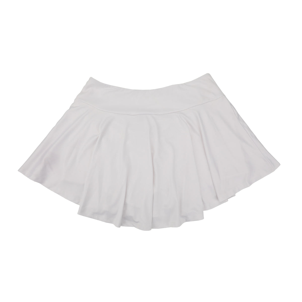 Hello Kitty Embroidered Character Art Women's White Skirt