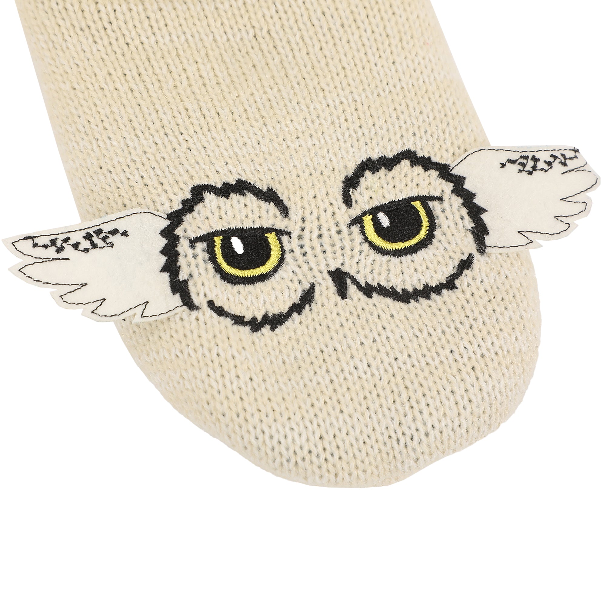 Harry Potter Hedwig Big Face Wings Women's Slipper Socks