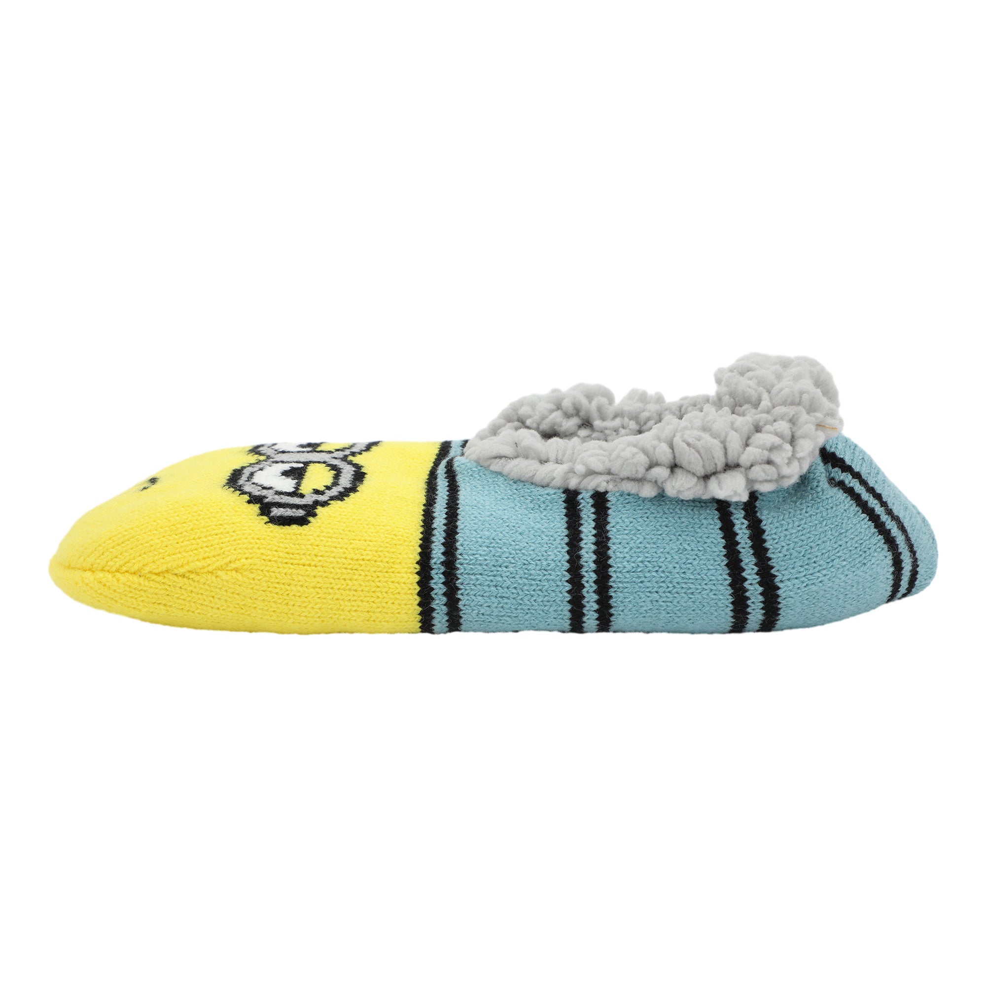 Adult Minions Slipper Socks: Cozy Despicable Me Loungewear
