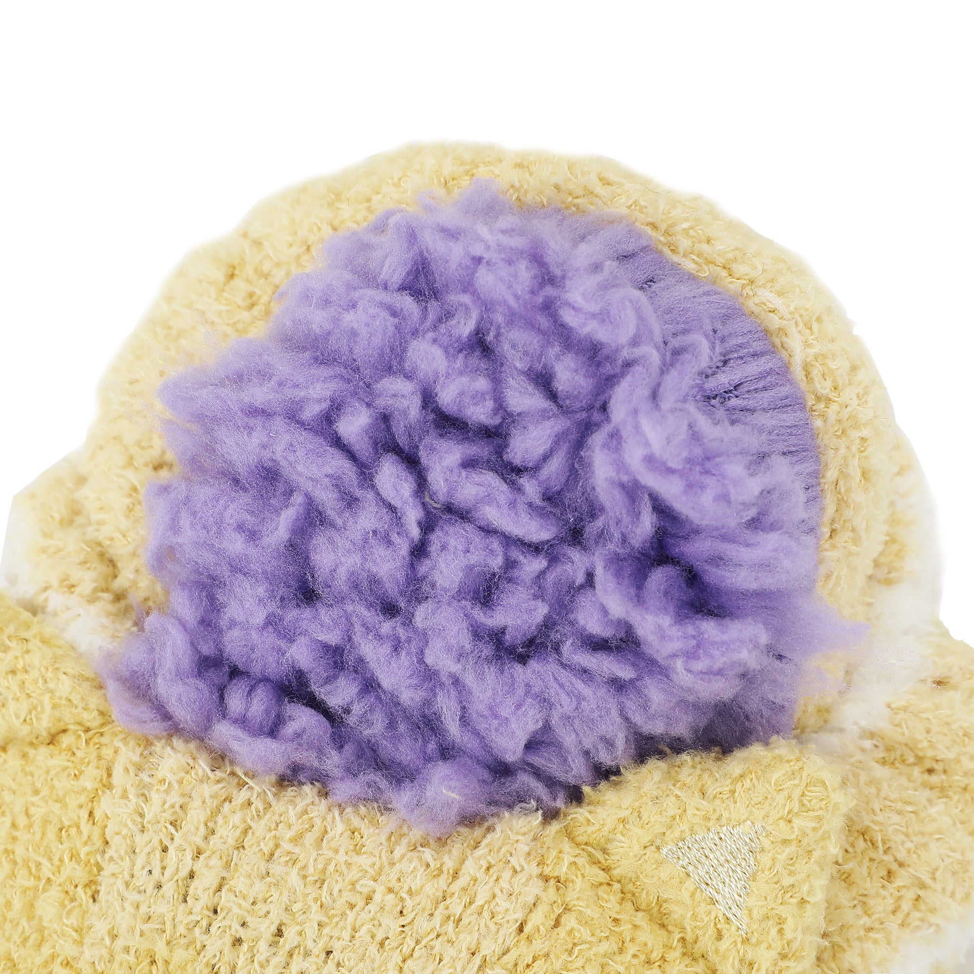 Lanky Box Foxy Youth Brown Slipper Socks