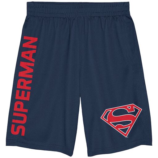 Superman Defender Of Justice Boy's 3-Pack Tee Muscle Shirt & Shorts Combo Set