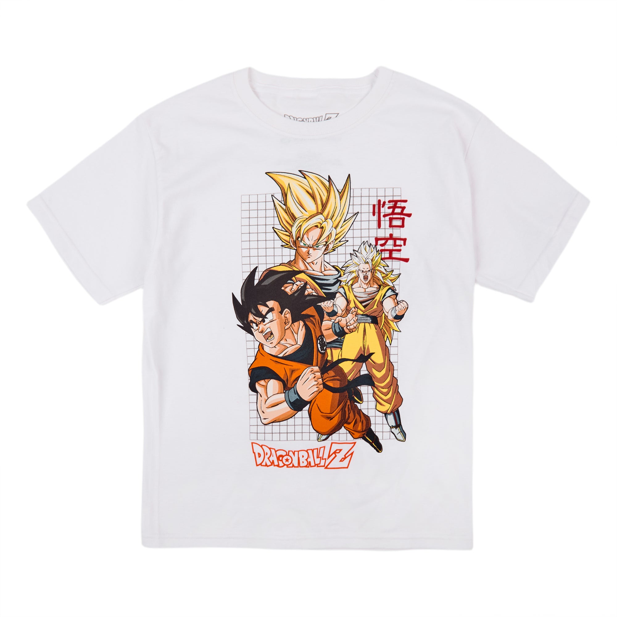 Dragon Ball Z Character Art 3-Pack Crew Neck Short Sleeve Youth Boy's T-shirt Set