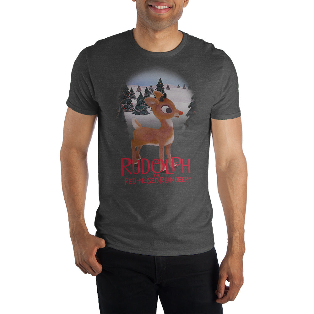 Rudolph The Red Nose Reindeer T-Shirt Christmas Tee
