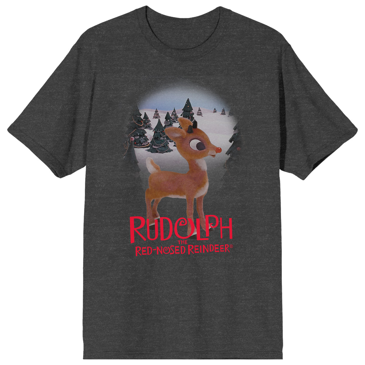 Rudolph The Red Nose Reindeer T-Shirt Christmas Tee
