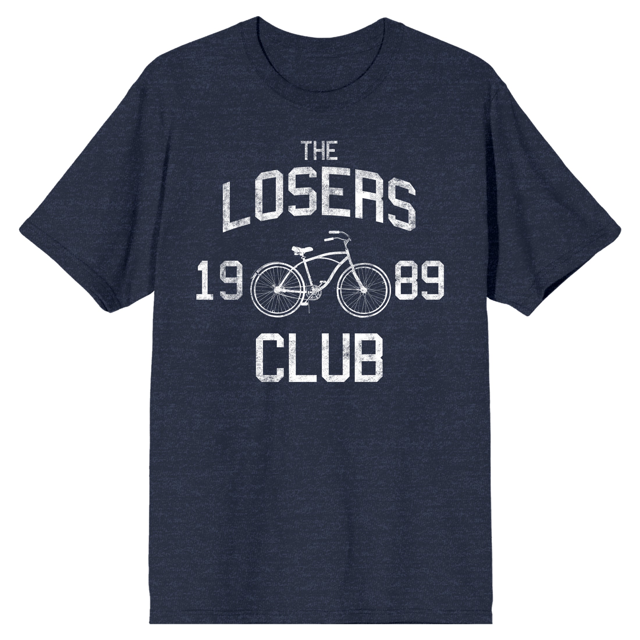 It 1990 The Losers Club Men's Navy Heather T-shirt