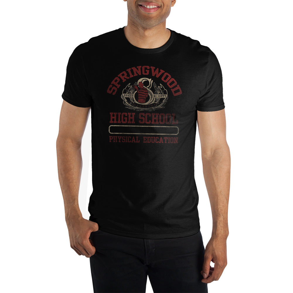 Nightmare on Elm Street Horror Movie Mens Black Graphic Tee
