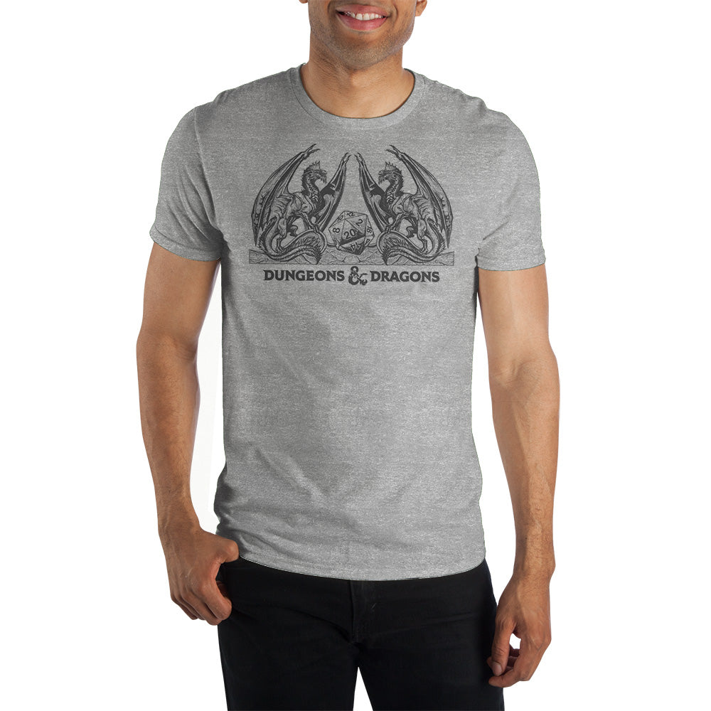 Mens Dungeons and Dragons Shirt DAD Mens Graphic Tee