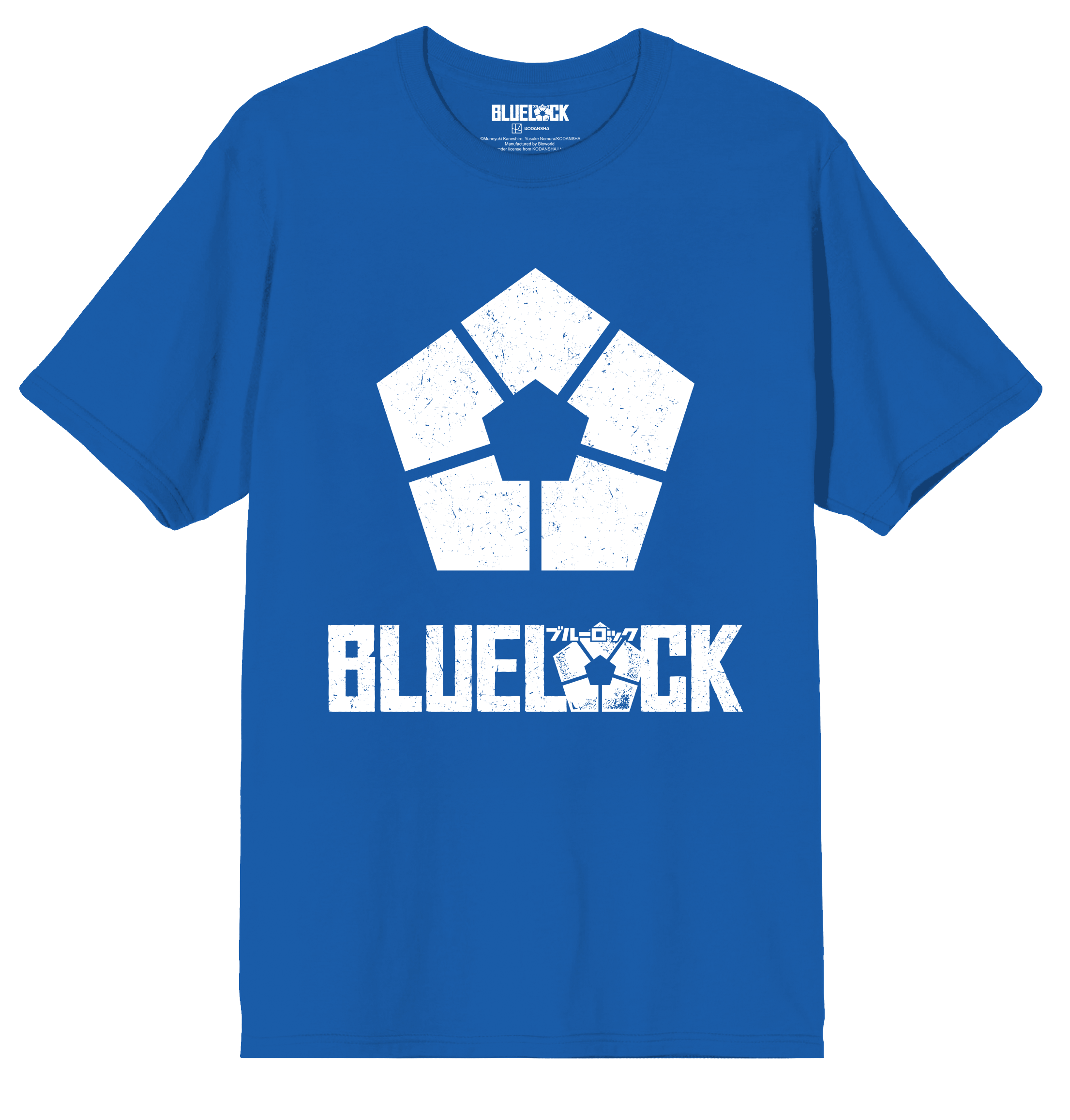 Blue Lock Manga Team Icon Short Sleeve Tee for Fans