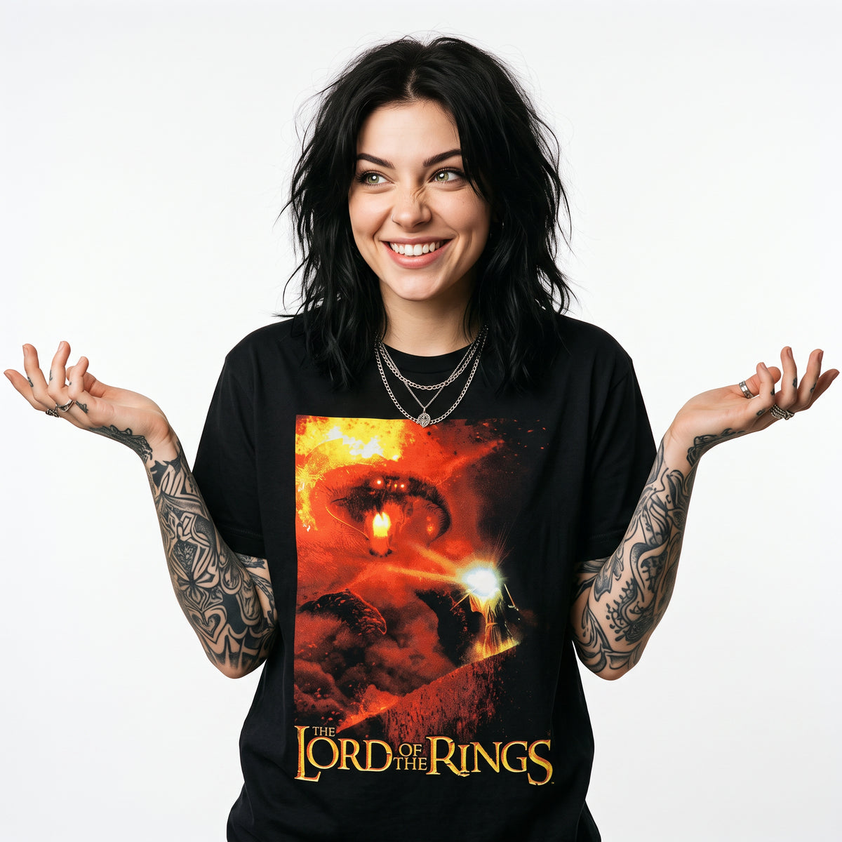 Lord Of The Rings You Shall Not Pass Gandalf Graphic Tee