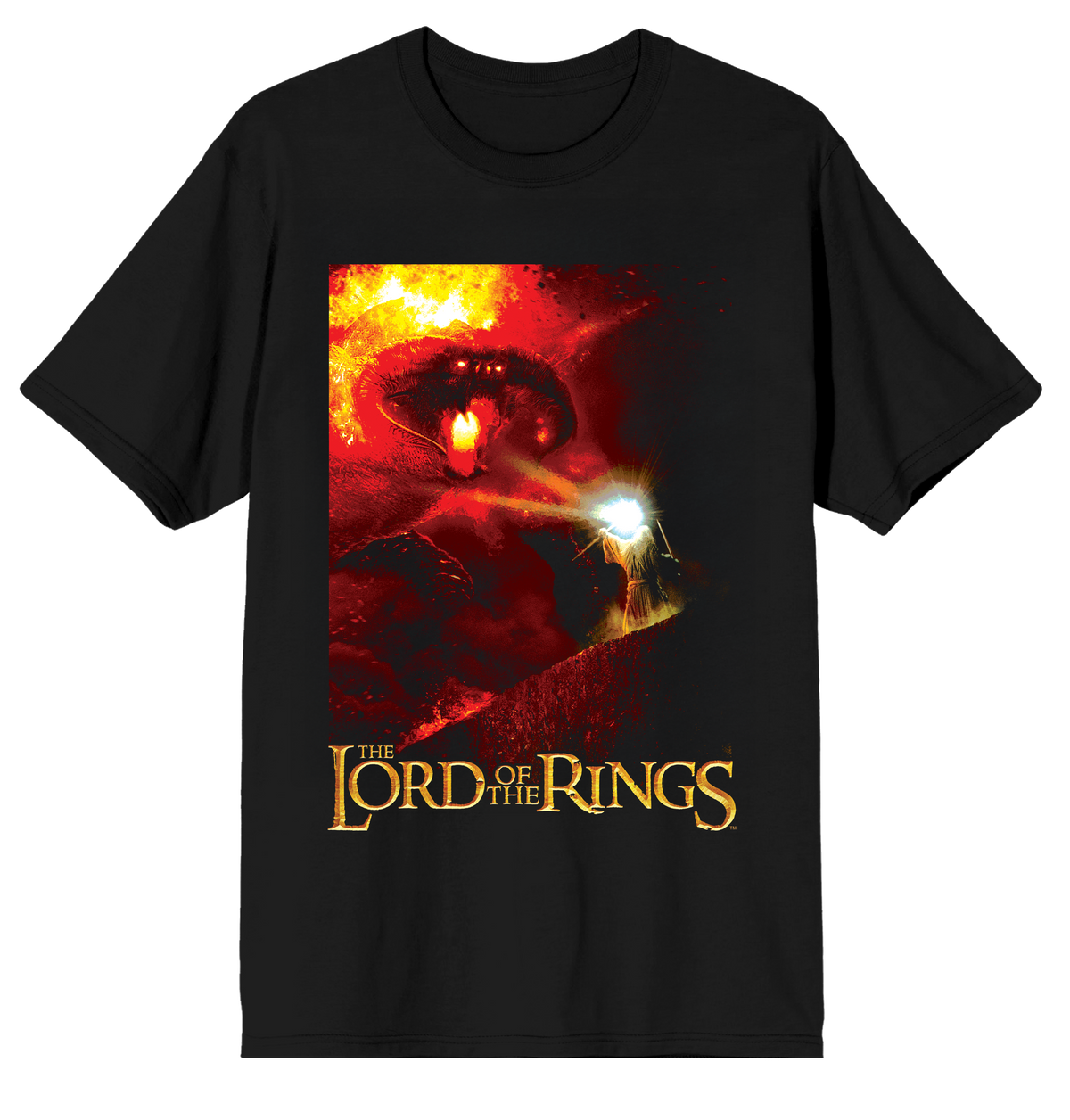 Lord Of The Rings You Shall Not Pass Gandalf Graphic Tee