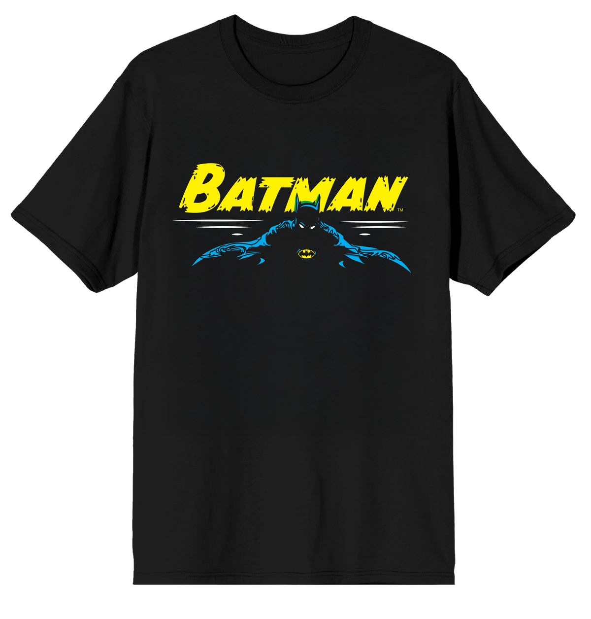 Batman Bat Ears Graphic Short Sleeve Tee for Fans