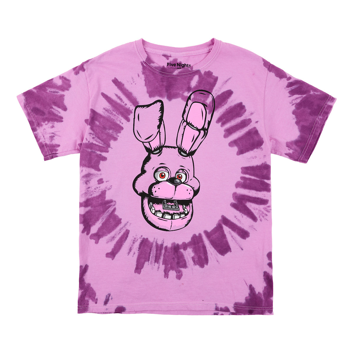 Five Nights at Freddy's Bonnie the Bunny Tie Dye Youth Boy's Short Sleeve Tee
