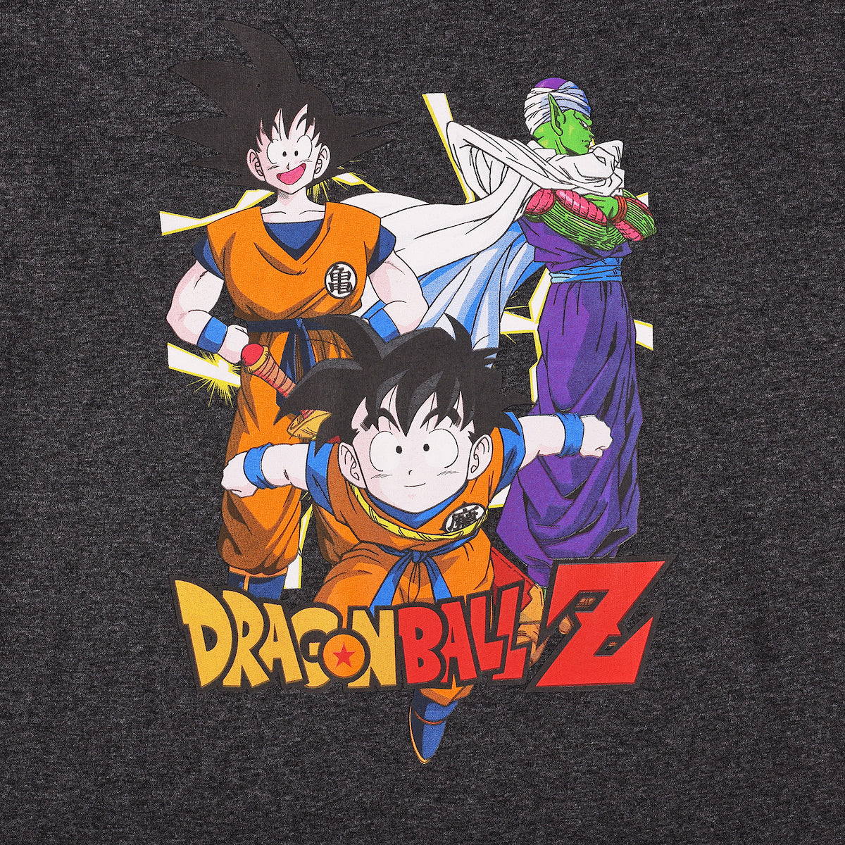 Dragon Ball Z Character Art 3-Pack Crew Neck Short Sleeve Youth Boy's T-shirt Set