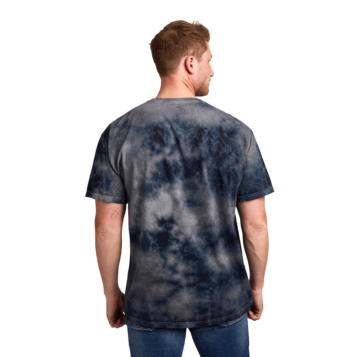 Stranger Things Hellfire Club Men's Black Cloud Wash Short Sleeve Tee