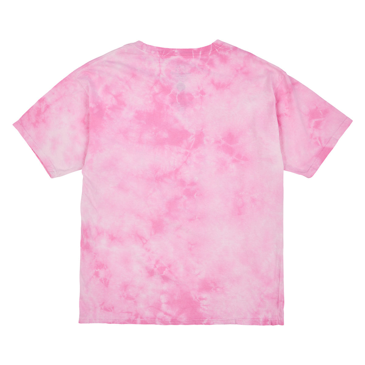 Hello Kitty Christmas Snowflakes Women's Pink Cloud Wash Crew Neck Short Sleeve T-shirt