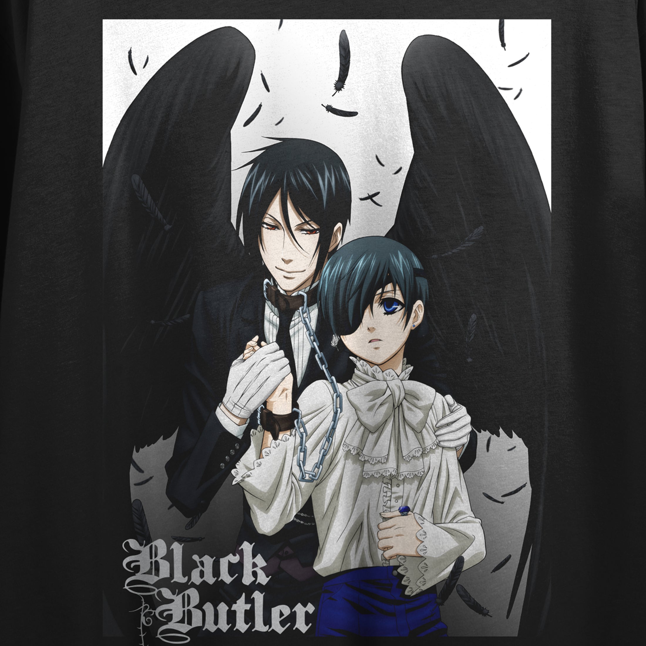 Black Butler Key Art Crew Neck Short Sleeve Gray Heather Women's Crop Top