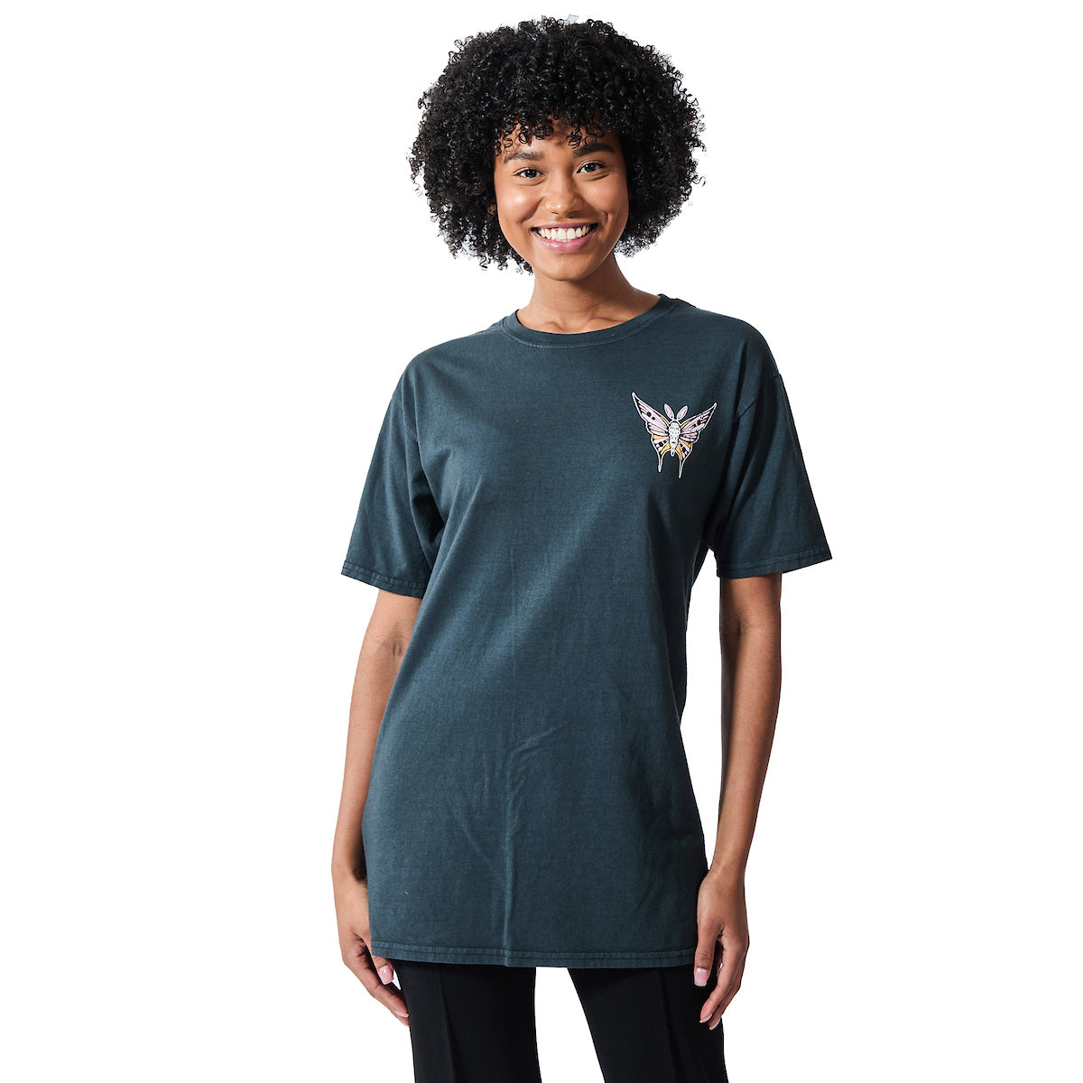 Desert Dreamer Women's Black Crew Neck Short Sleeve T-shirt