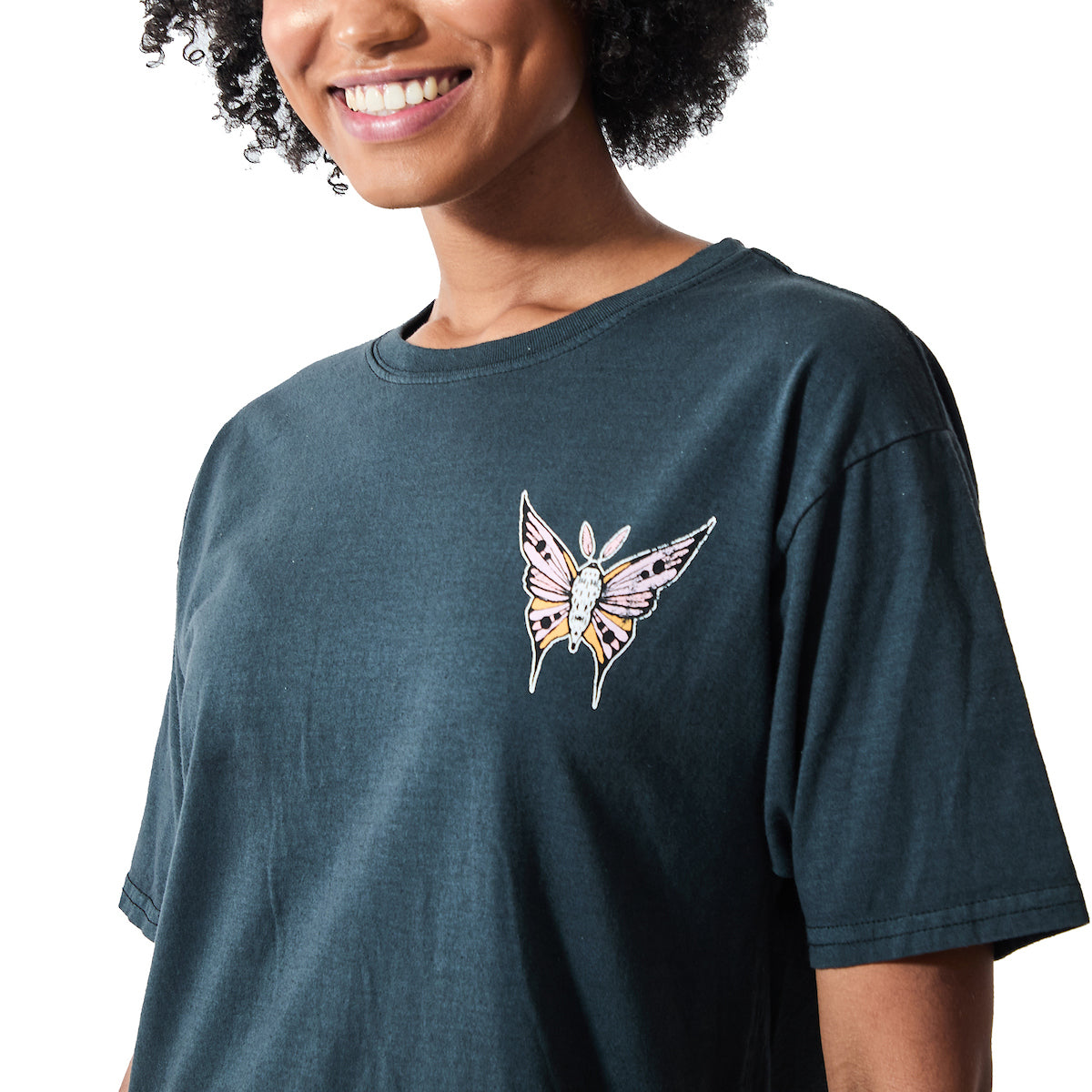 Desert Dreamer Women's Black Crew Neck Short Sleeve T-shirt