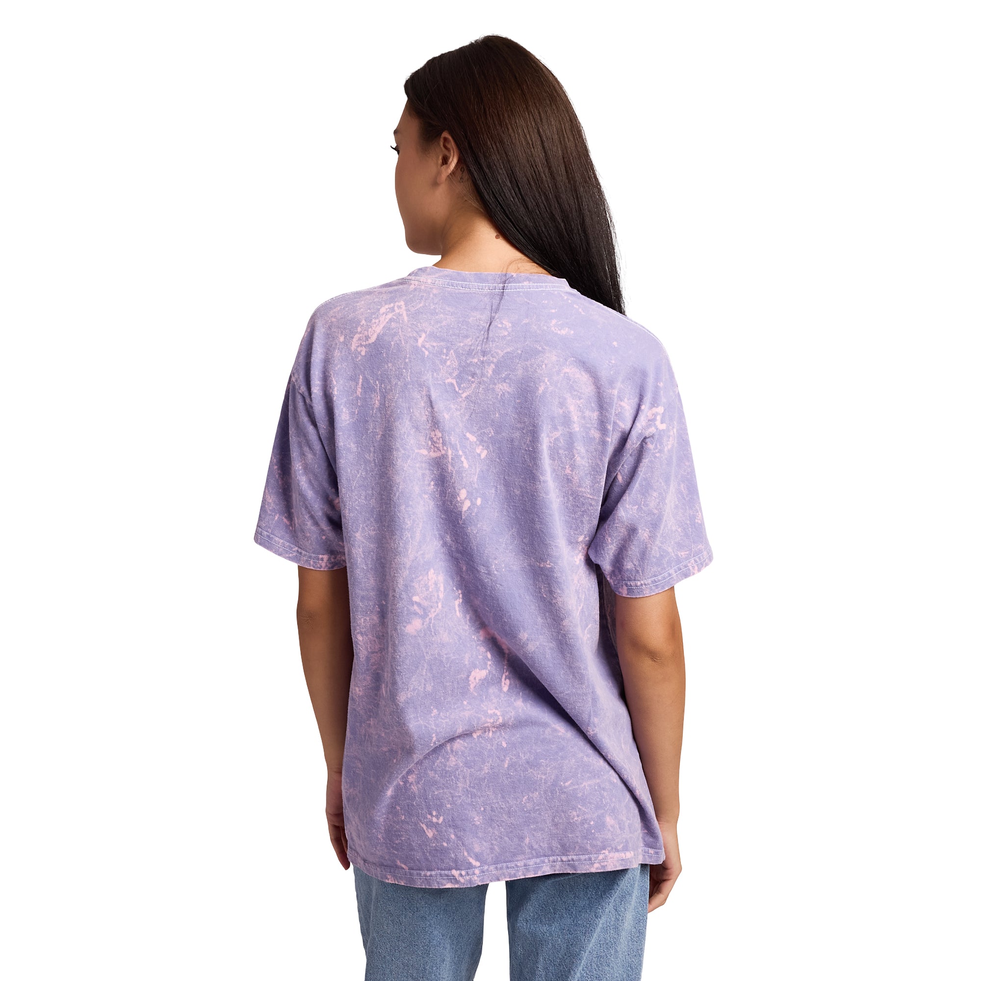 Hello Kitty Halloween Spiders and Witch Pumpkins on Mineral Wash Purple