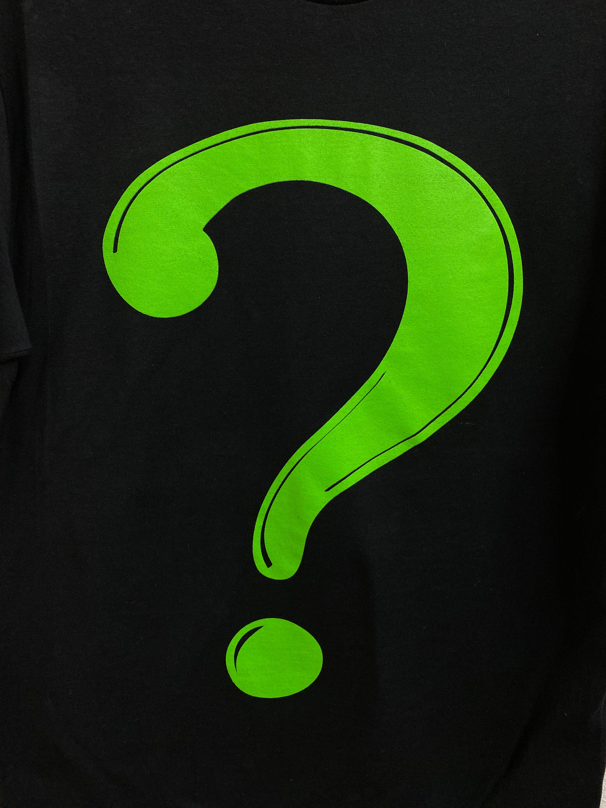 Batman Riddler Logo Men's Black T-shirt