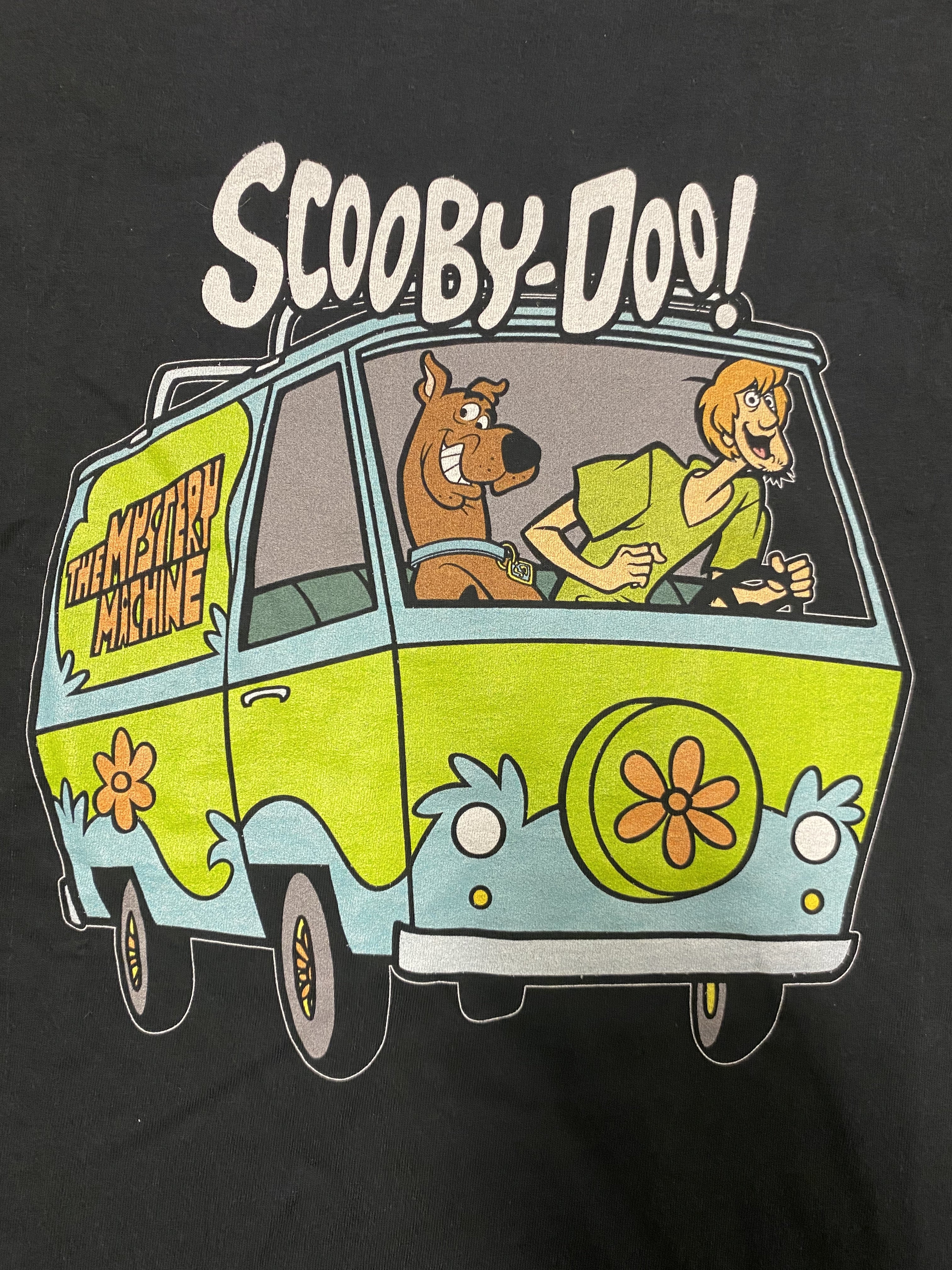 Scooby Doo and Shaggy Mystery Inc Men's Black Graphic Tee