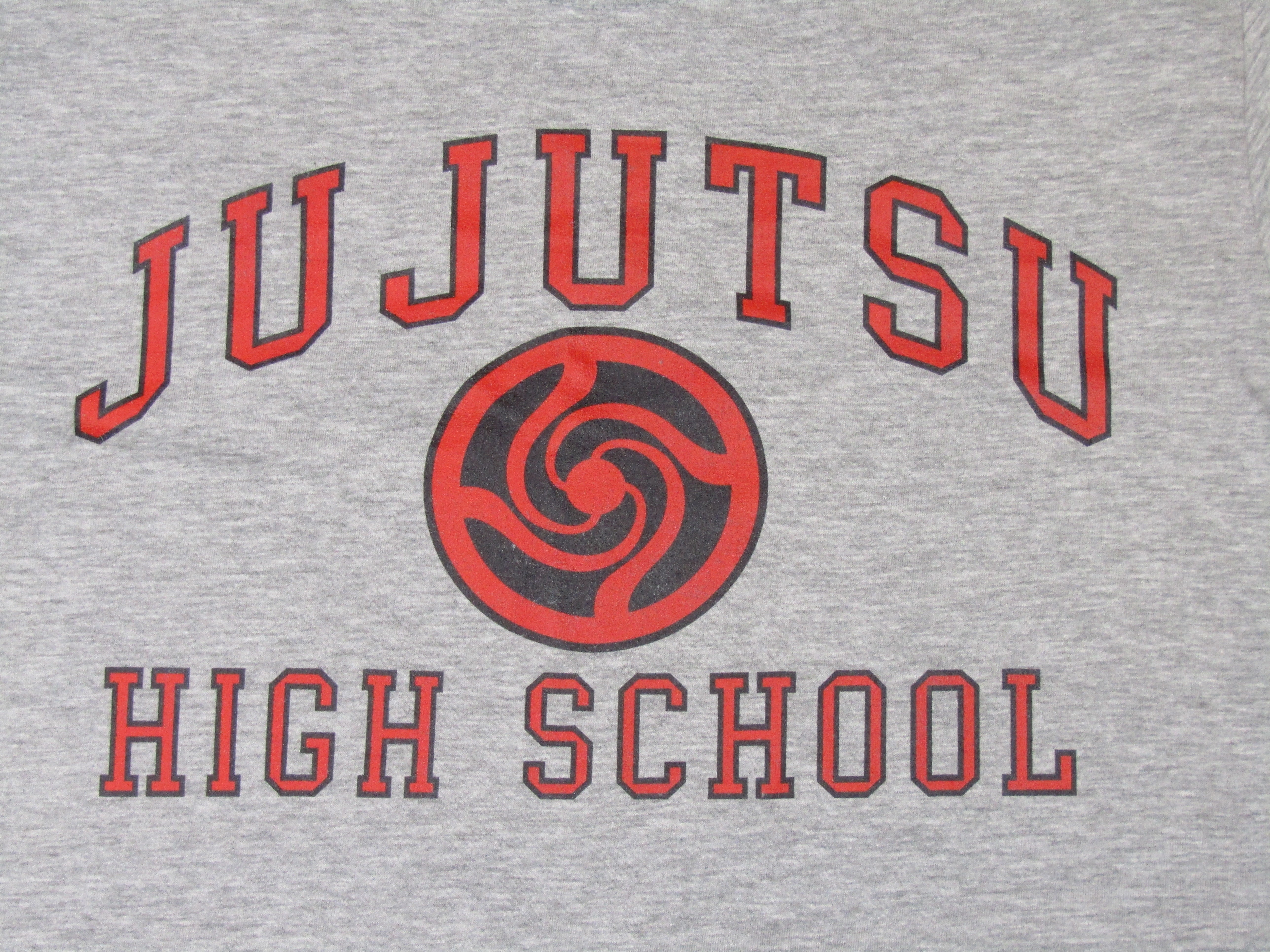 Jujutsu High School Athletic Heather Gray Men's Tee