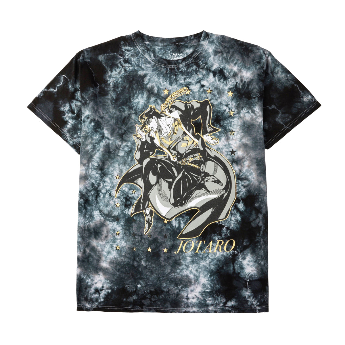 Jojo's Bizarre Adventure Jotaro Foil Short Sleeve Tee For Men