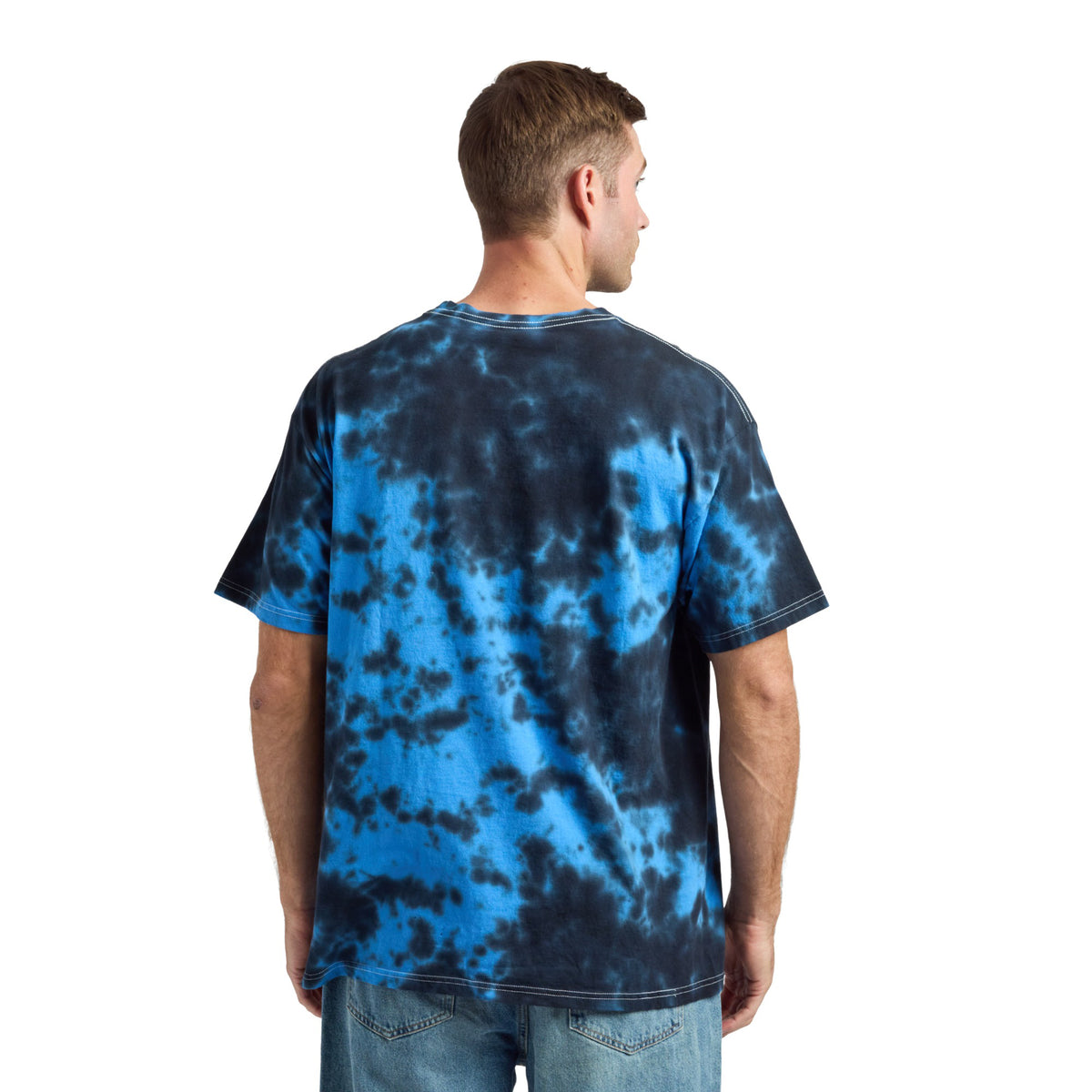 Demon Slayer Muichiro Blue Wash Graphic Tee Shirt for Men