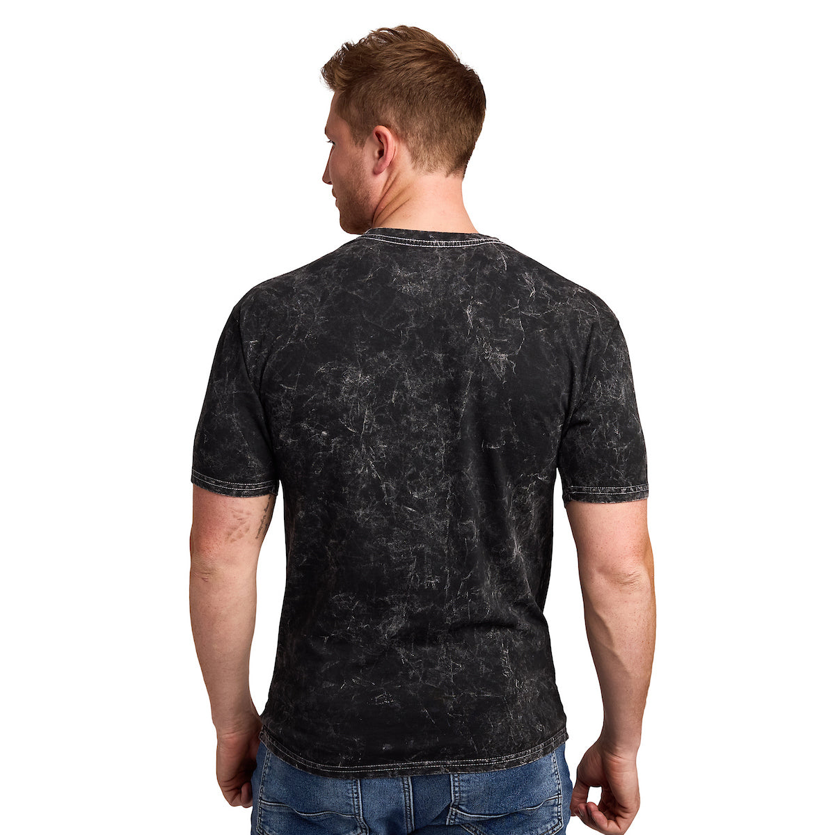 Kaiju No. 8 Kauu Men's Black Cloud Wash Short Sleeve Tee
