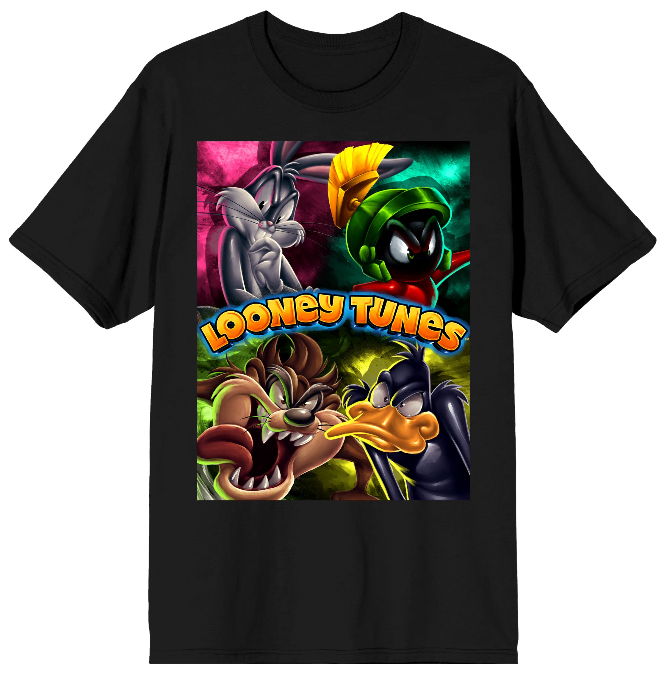 Looney Tunes DigiBrush 4Square Graphic Tee for Men