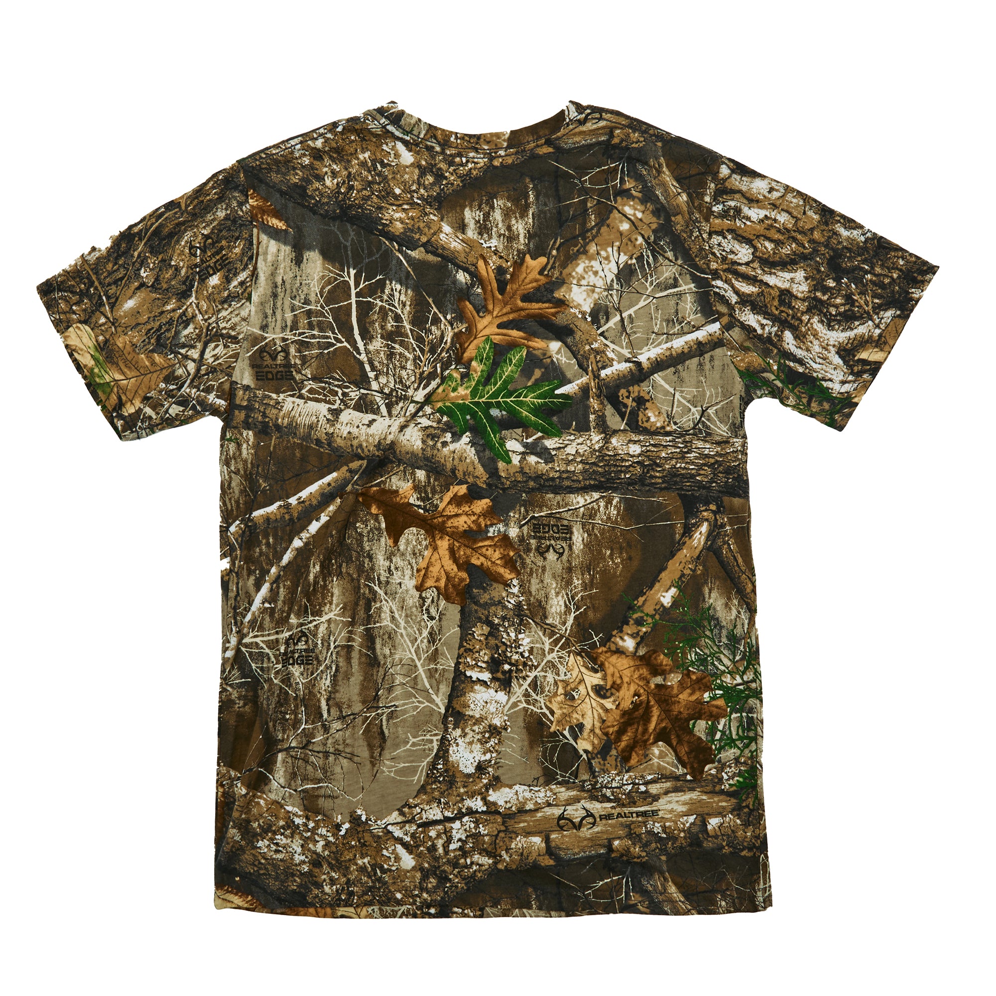 Superman Blaze Orange Logo Men's Camo Crew Neck Short Sleeve T-shirt