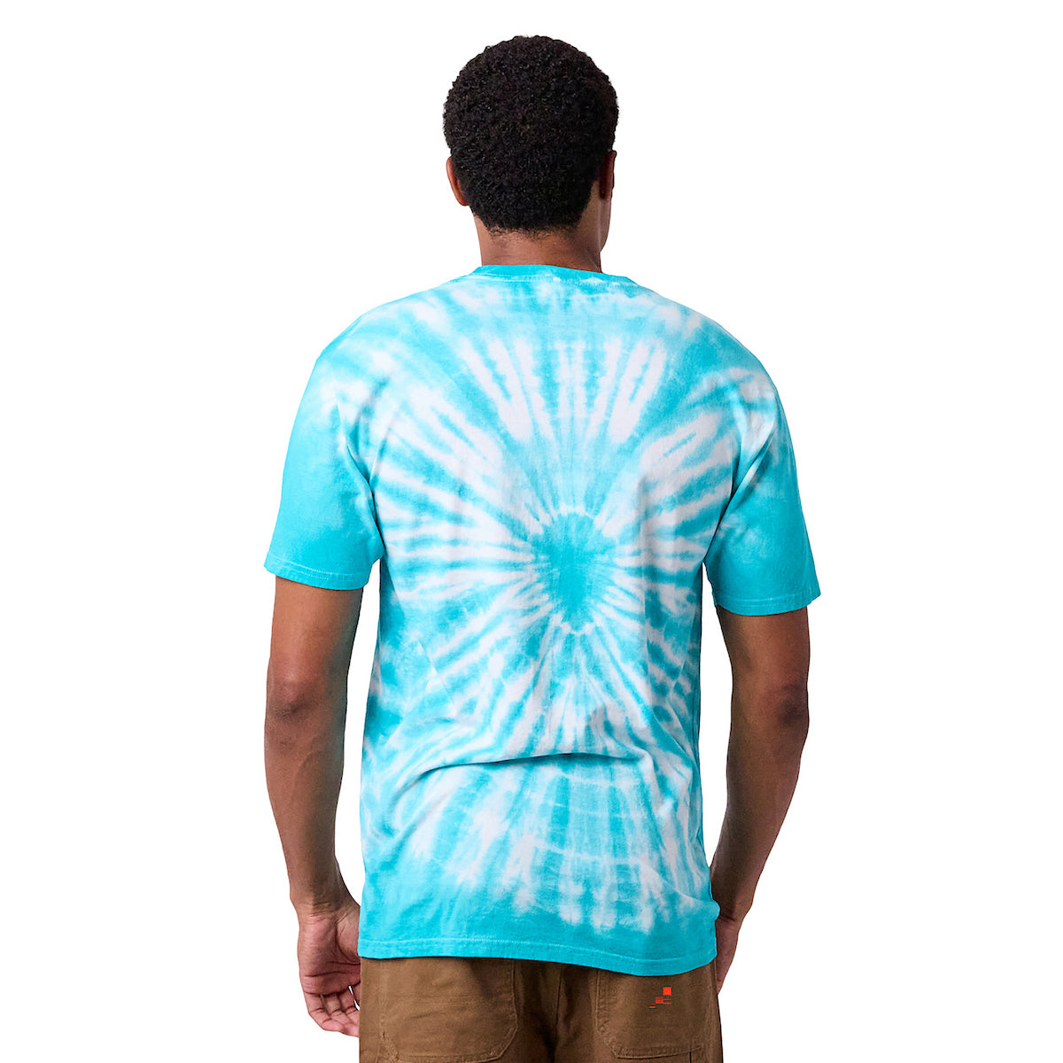 South Park Eric Cartman Men's Blue Tie Dye Short Sleeve Tee