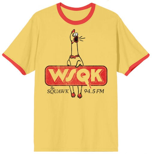 Stranger Things WSQK Men's Ringer Tee