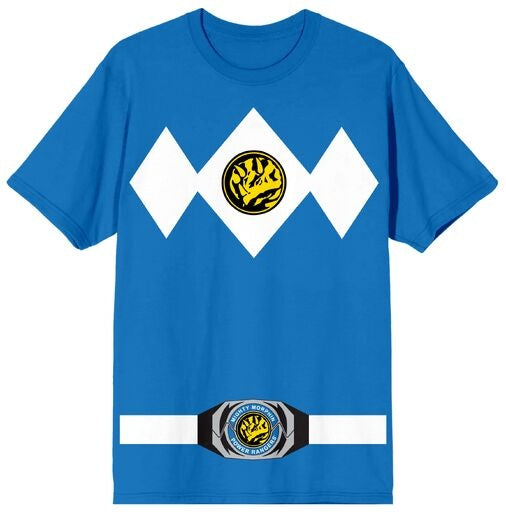 Power Rangers Ranger Men's Crew Neck Short Sleeve Cosplay Tee