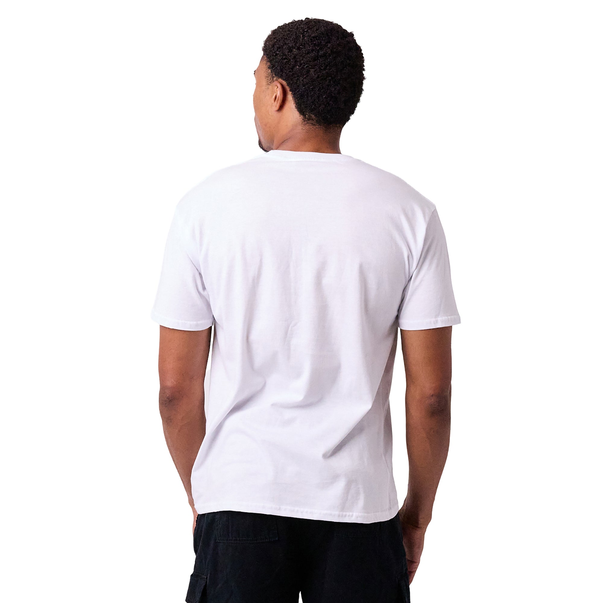 Ghost Halloween Costume Men's White Short Sleeve Tee