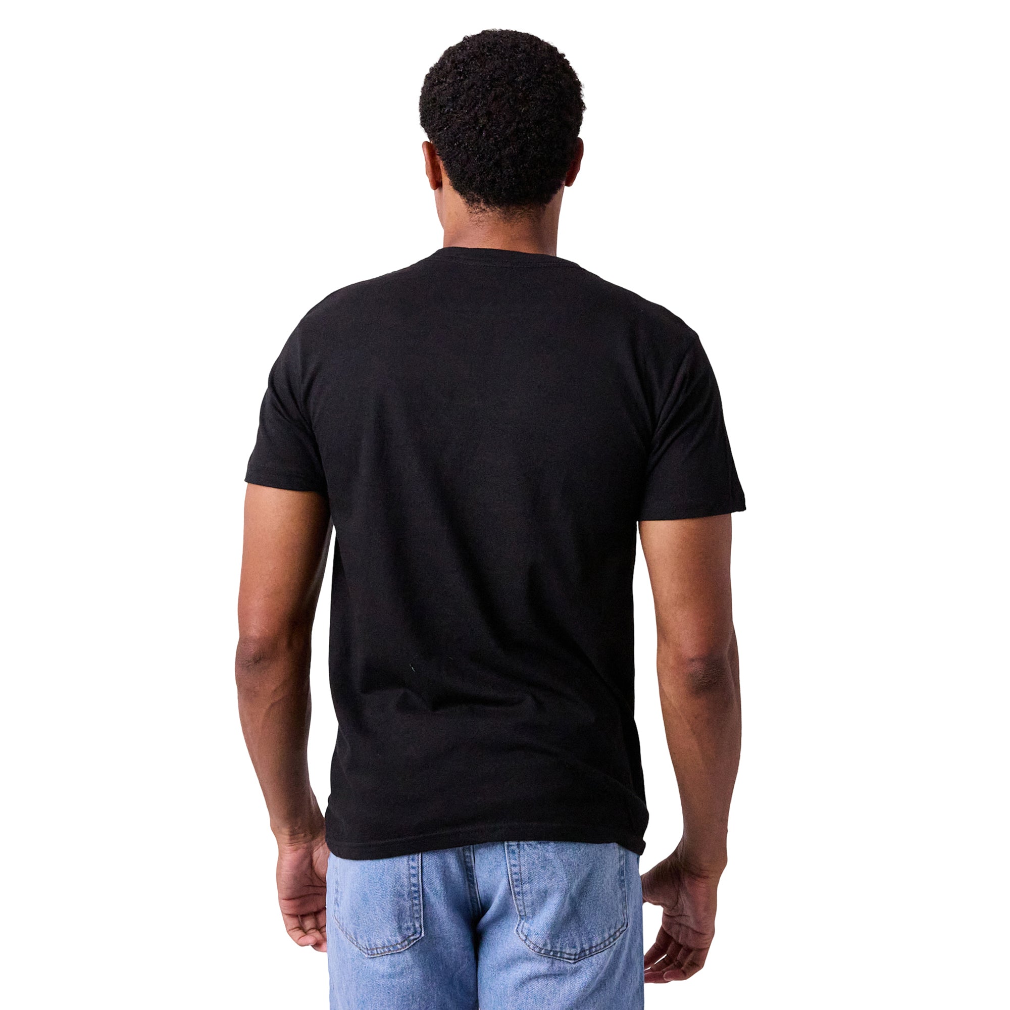 One Piece Manga Character Art Men's Black Crew Neck Short Sleeve T-shirt