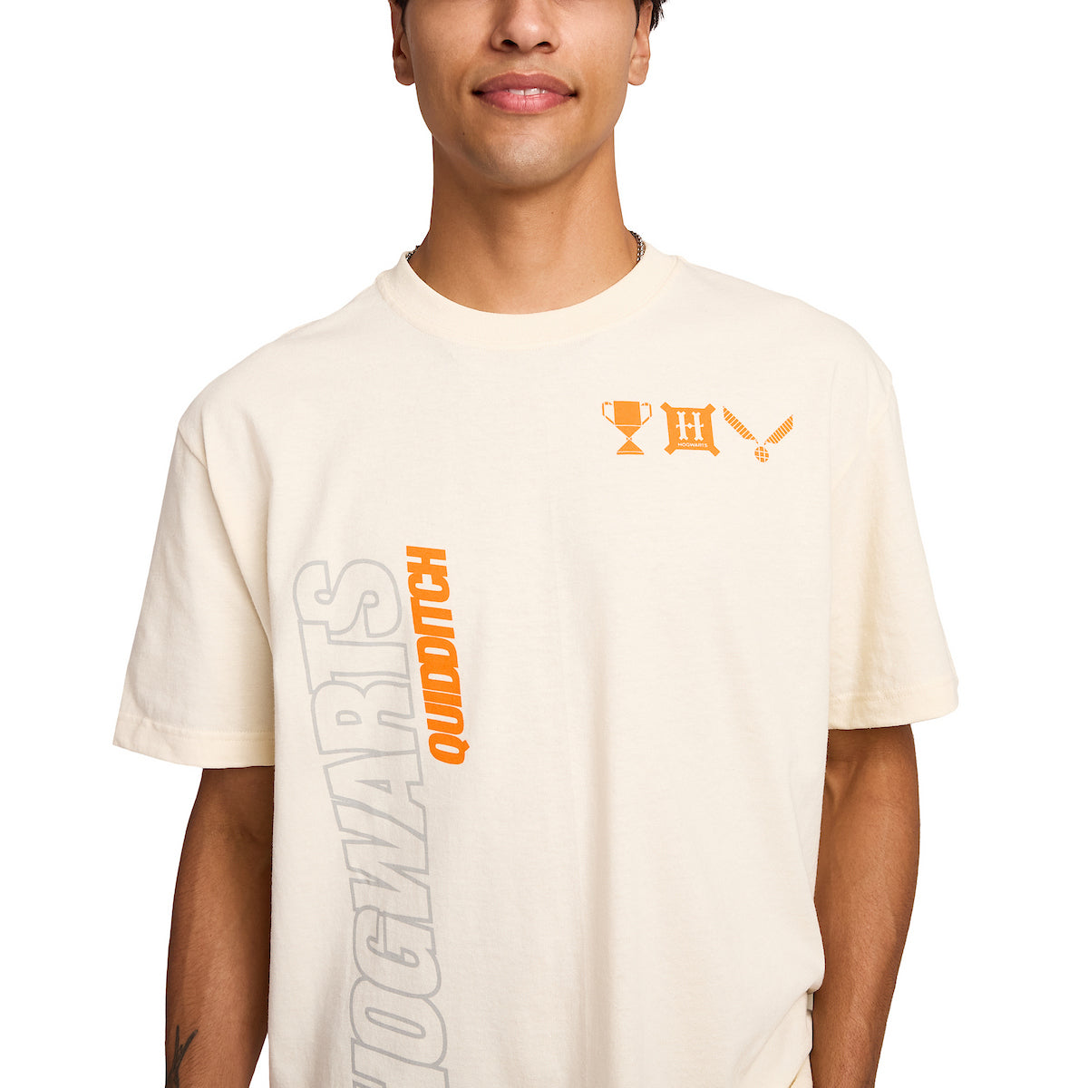 Harry Potter Hogwarts Quidditch Men's Tofu Crew Neck Short Sleeve T-shirt