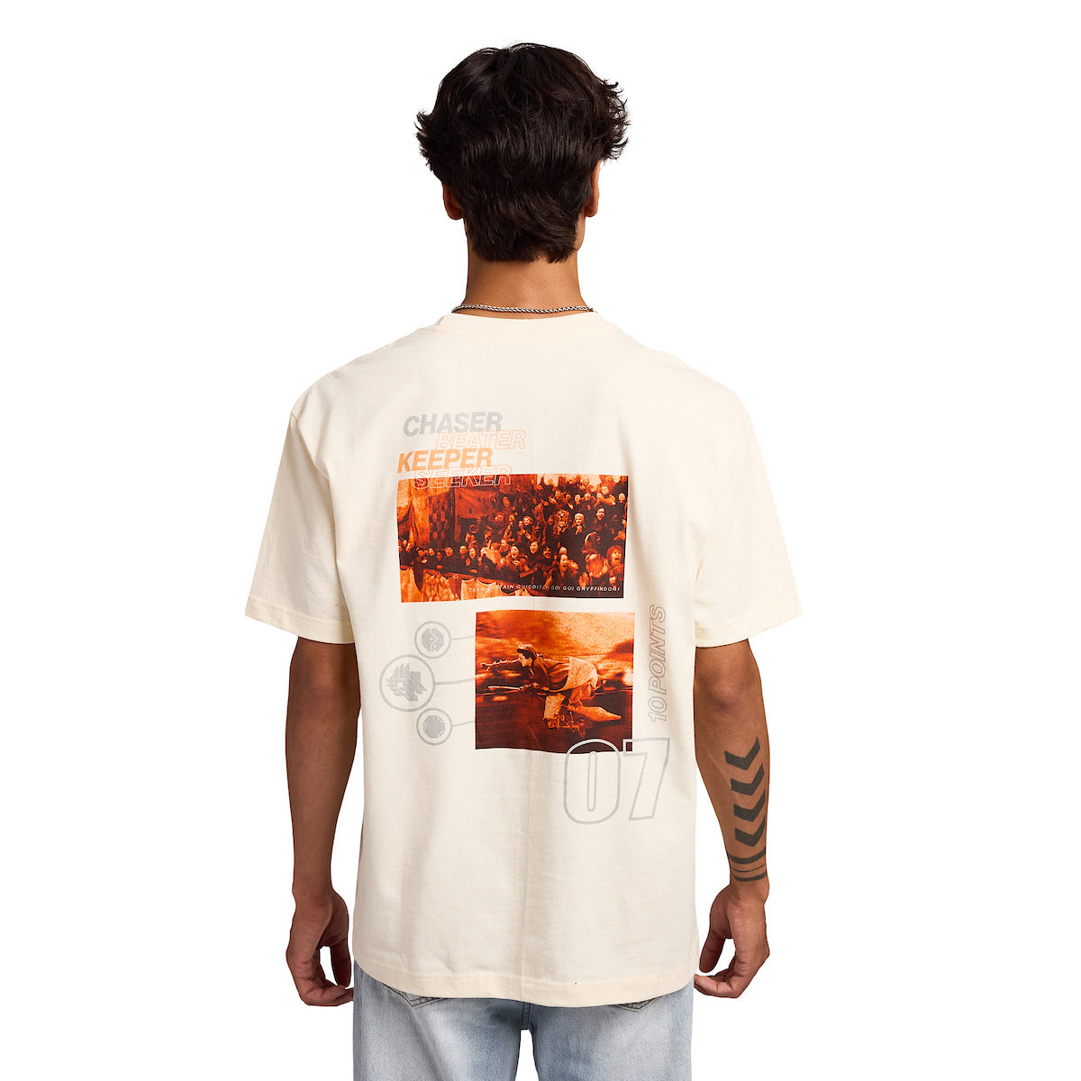 Harry Potter Hogwarts Quidditch Men's Tofu Crew Neck Short Sleeve T-shirt