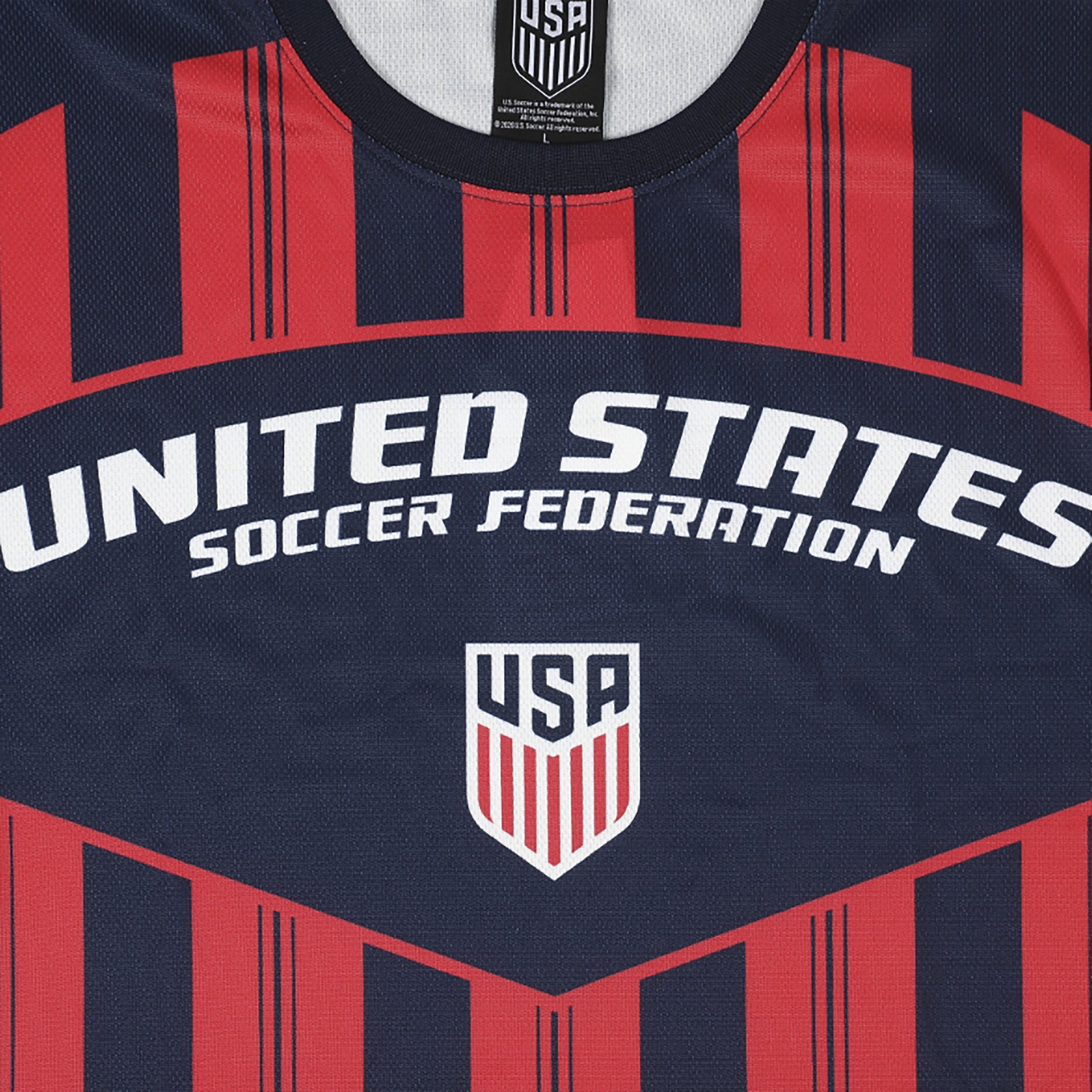 USSF Jersey Men’s Blue Crew Neck Short Sleeve T-shirt