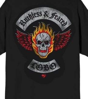 Supergirl Movie (2026) Lobo Skull Logo Men’s Black Crew Neck Short Sleeve T-shirt
