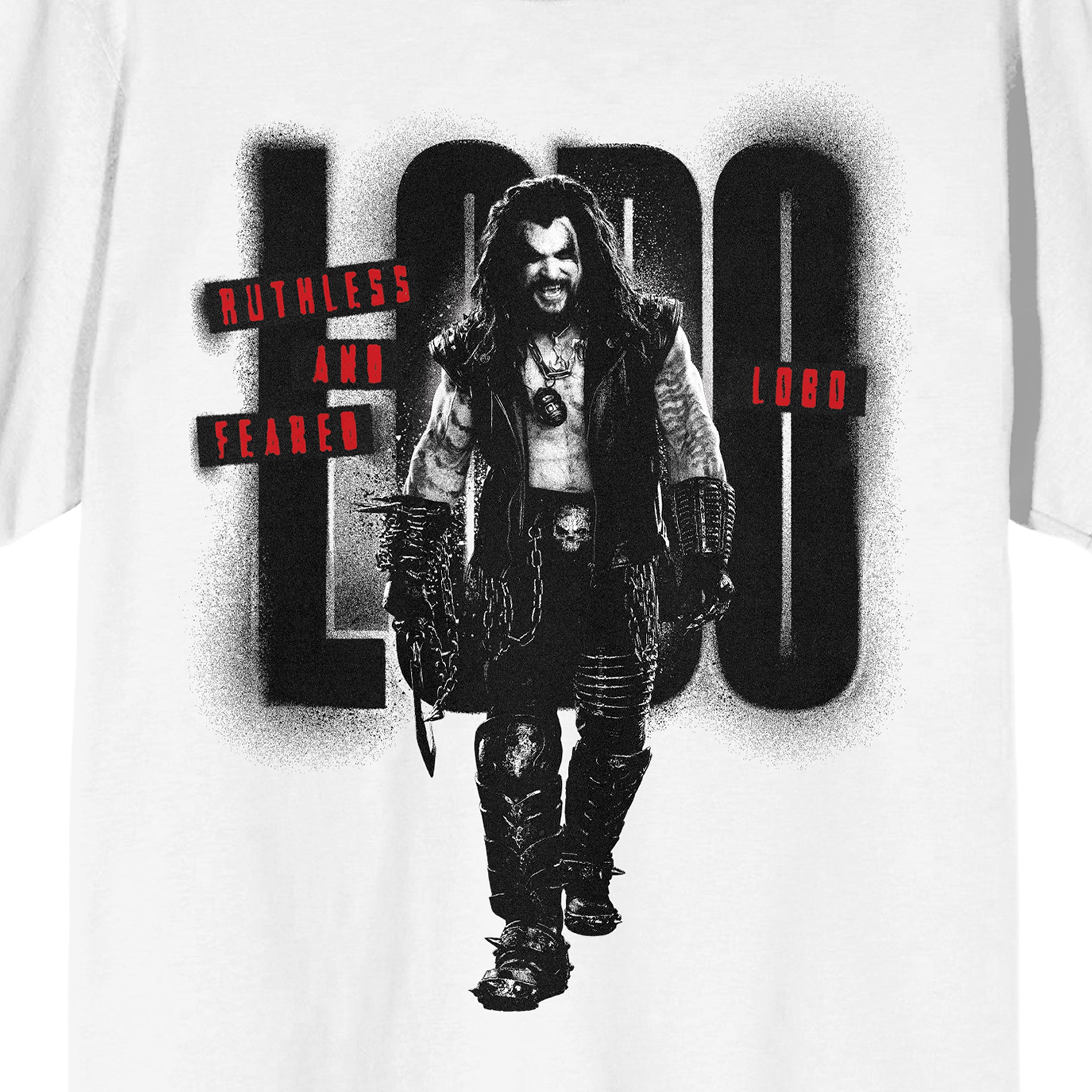 Supergirl Movie (2026) Lobo Ruthless And Feared Character Art Men’s White Crew Neck Short Sleeve T-shirt