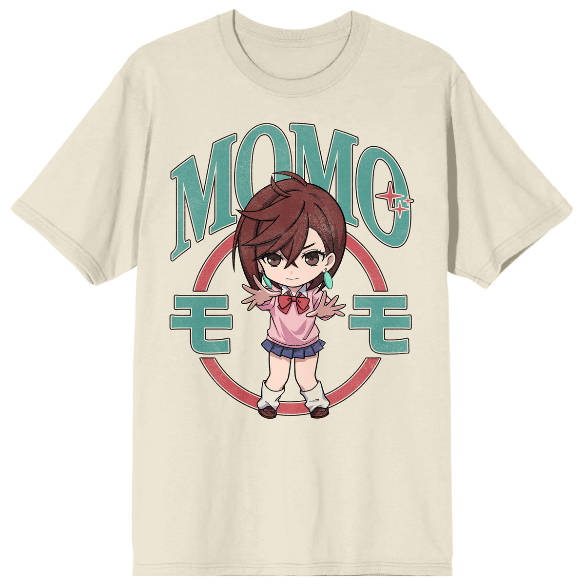 Dandadan Momo Graphic Short Sleeve Tee for Men