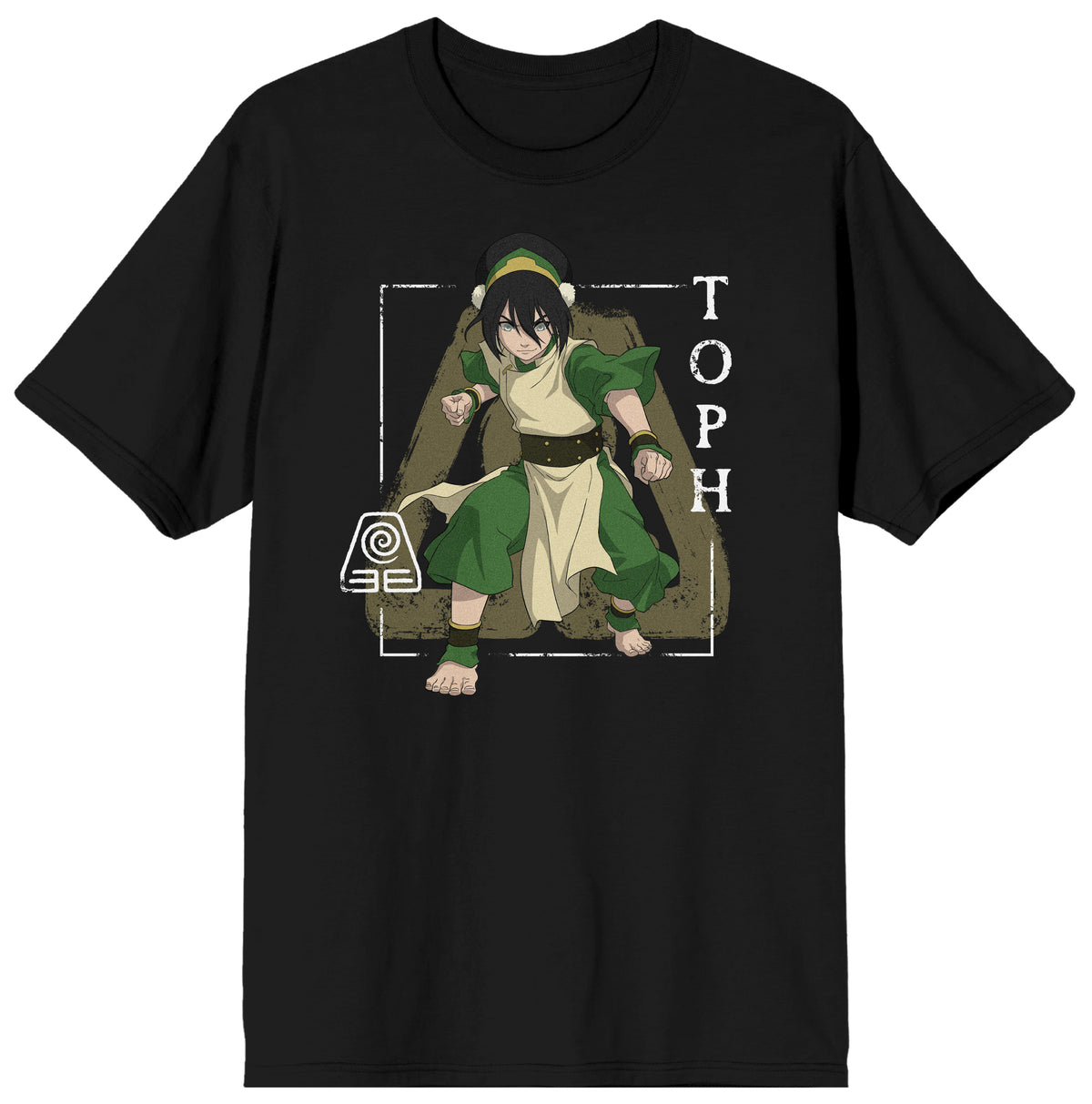 Avatar The Last Airbender Toph Earth Nation Tee For Men
