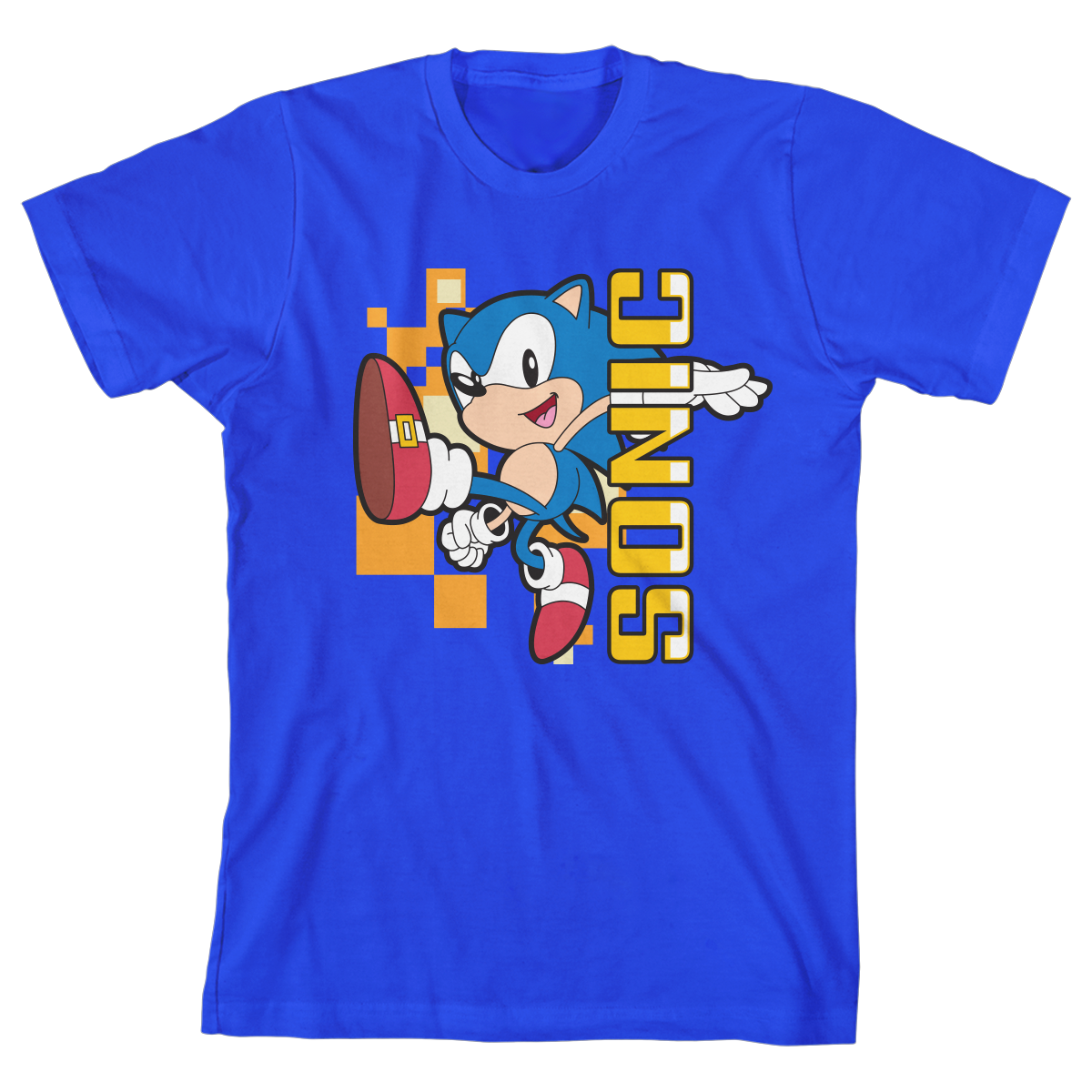 Sonic The Hedgehog Game Face Youth 3-Pack Crew Neck Short Sleeve T-shirts