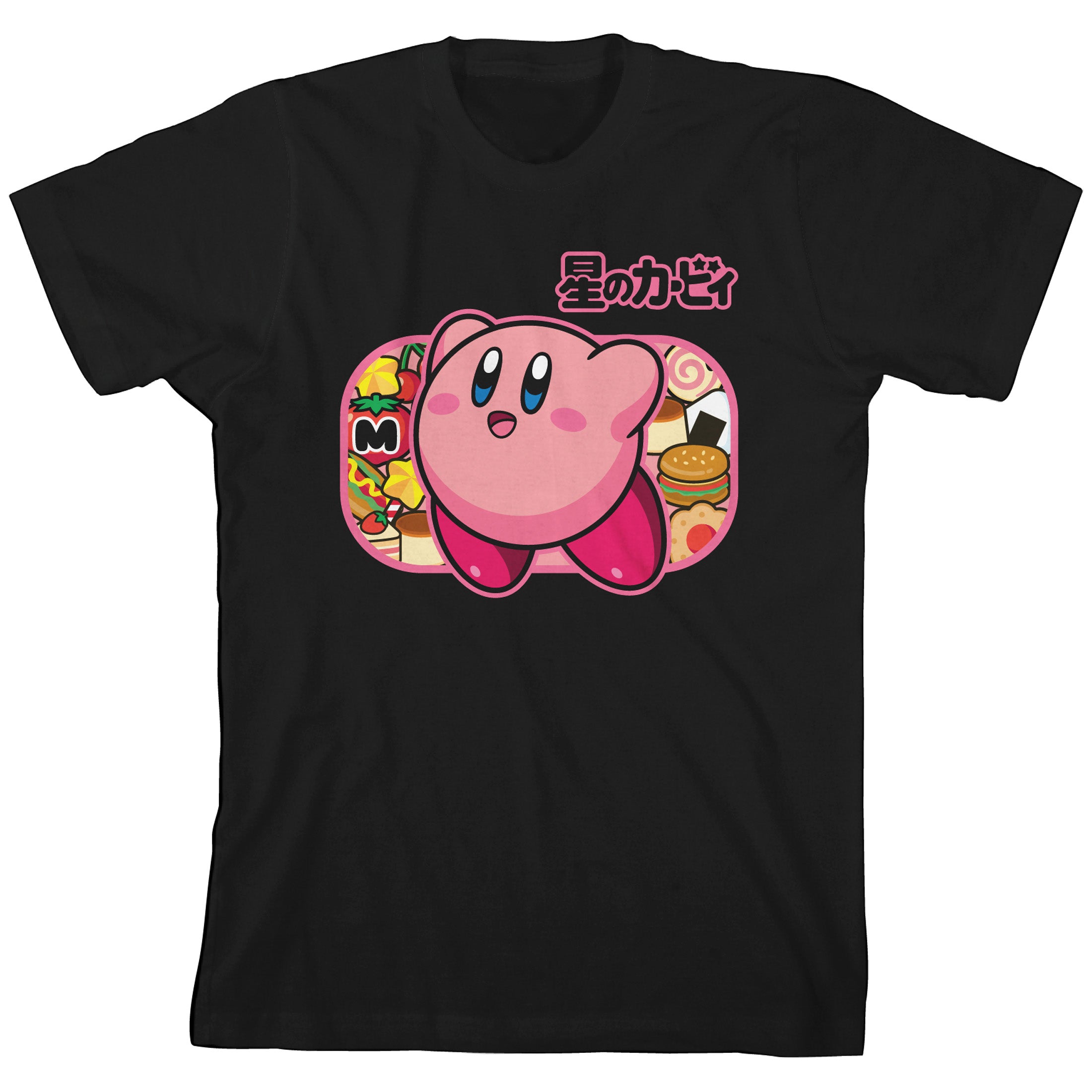 Kirby Character and Print Boy's 3-Pack Tank, Crew Neck Short Sleeve Tee and Shorts Set