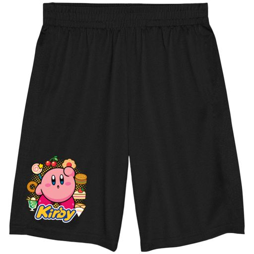 Kirby Character and Print Boy's 3-Pack Tank, Crew Neck Short Sleeve Tee and Shorts Set