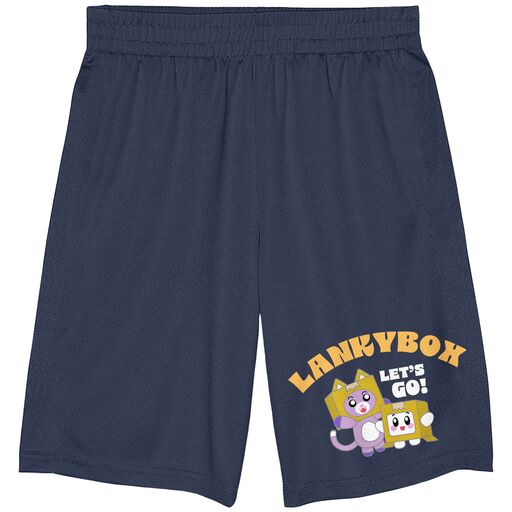 Lanky Box Foxy Let's Go Boy's 3-Pack Tank, Crew Neck Short Sleeve Tee and Shorts Set