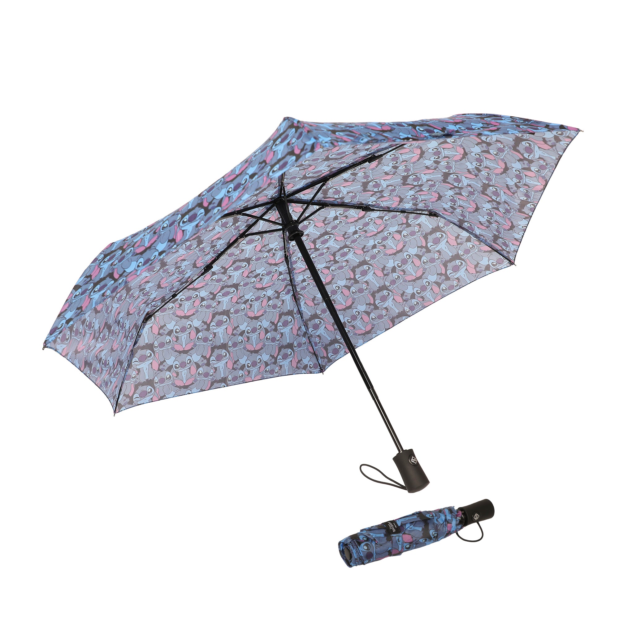 Disney Stitch 11" Blue and Black Umbrella