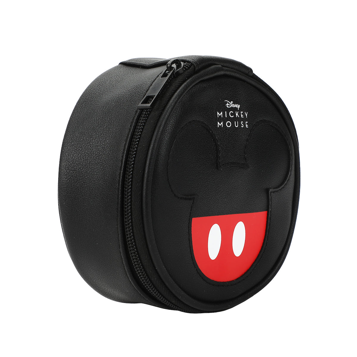 Disney Mickey Mouse Ears & Shorts Black 5" Cosmetic Toiletry Bag